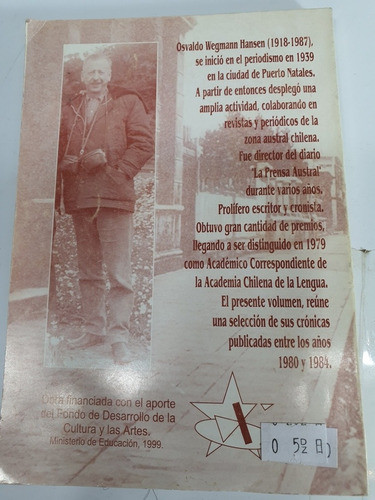 Libro:punta Arenas- Cronicas De Ayer Y Hoy-o.hansen 1