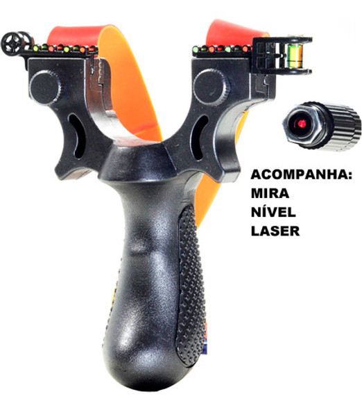 Atiradeira Estilingue Kit Pesca 7 Completo Luva Esquerda 1