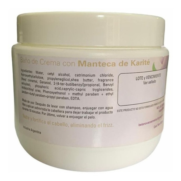 Baño De Crema De Manteca De Karité Belanova 500 Grs 1 Baño De Crema De Manteca De Karité Belanova 500 Grs 1
