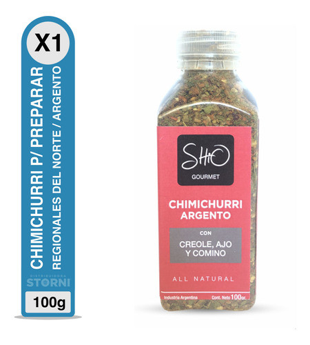 Chimichurri Argento Shio Gourmet X100gr 0