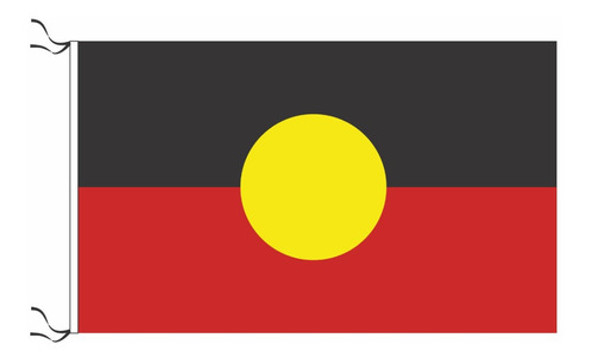 Bandera Aborigen Australiana Australia 90 X 150 Cm 0