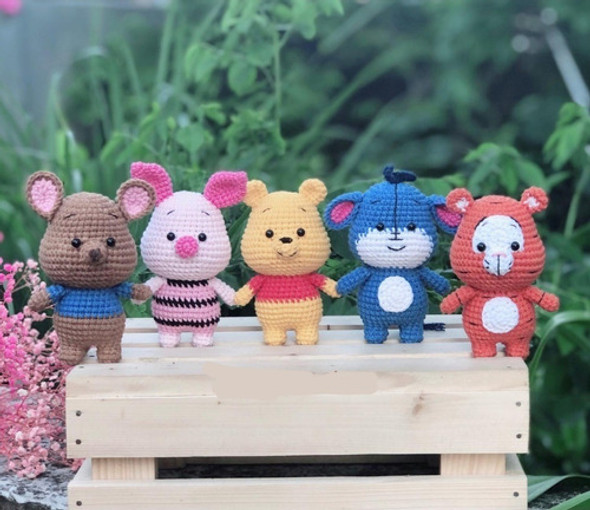 Patrones Amigurumis. Winnie The Pooh Y Amigos. En Inglés. 1