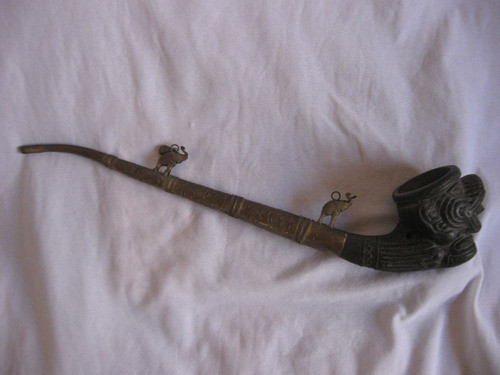 Antigua Pipa Para Opio,  Tailandesa 1