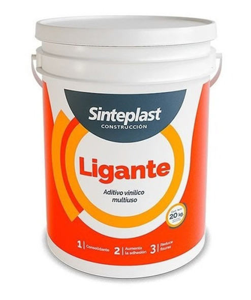 Ligante Sinteplast Construccion Tacuru Aditivo Mortero 20 0