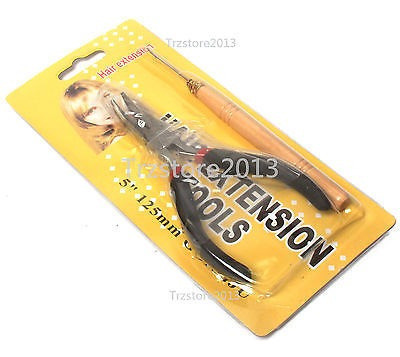 2 En 1 Cabello Extensión Alicates Tirando Herramientas Ganch 1