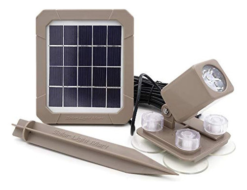 Aquahex 60x Foco Sumergible Solar Bajo El Agua, Fuente De Es 1