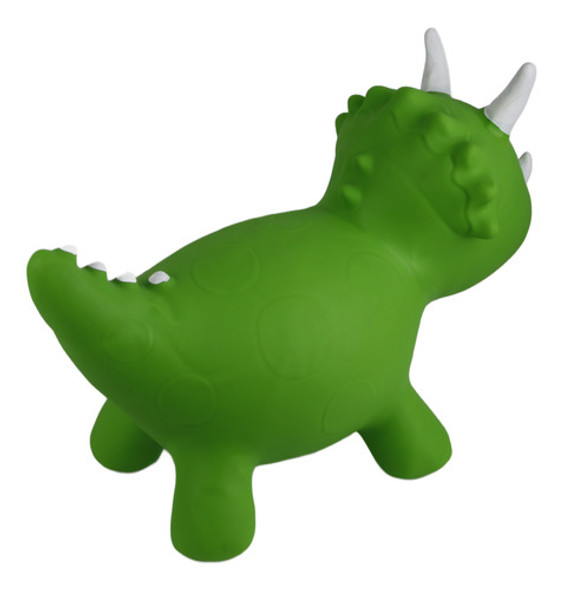 Crianças Andam Em Um Animal Inflável De Brinquedo Dinosaur H 1