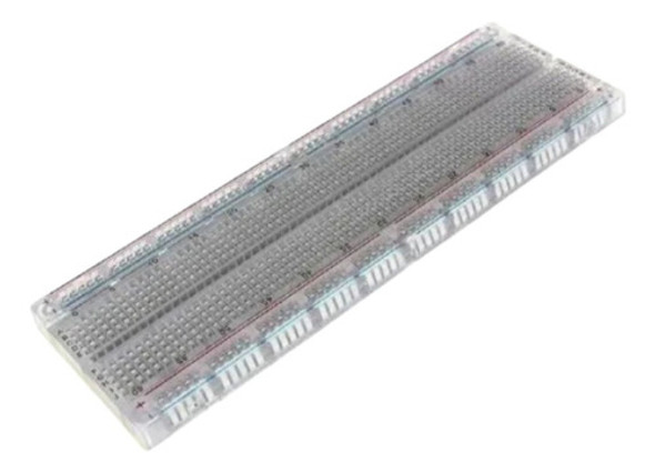 Protoboard Cristal (transparente) 830 Pontos 0
