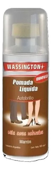 Pomada Liquida Autobrillo Wassington Marrón 0