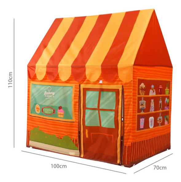Carpa Infantil Panaderia Pasteleria Juego Plegable Pelotero 1