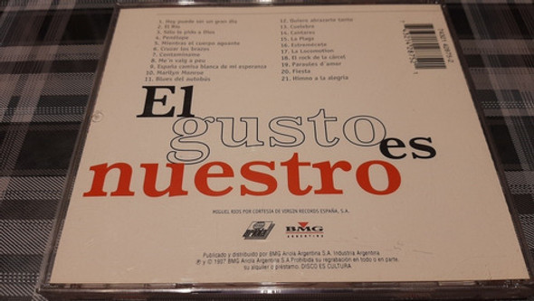 El Gusto Es Nuestro - Cd-  Ana Belén- Serrat Y Más 1