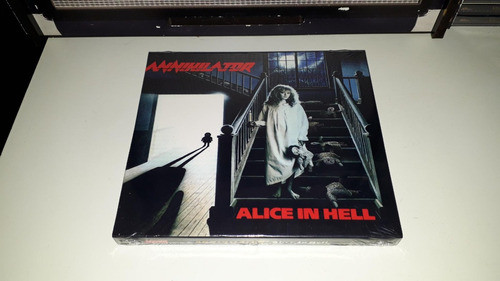 Cd Annihilator - Alice In Hell - Slipcase Novo!! 1