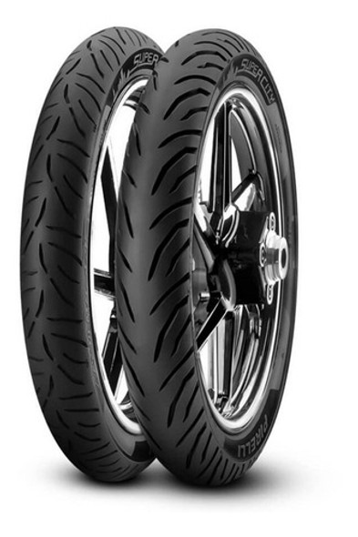 Kit Cubiertas Pirelli Super city Honda Cg S2 150 uso c/cam. 0