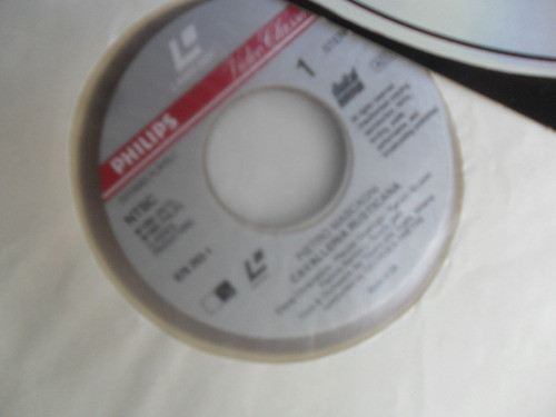 Cavalleria Rusticana Zeffirelli Opera Lirica Laser Disc 1