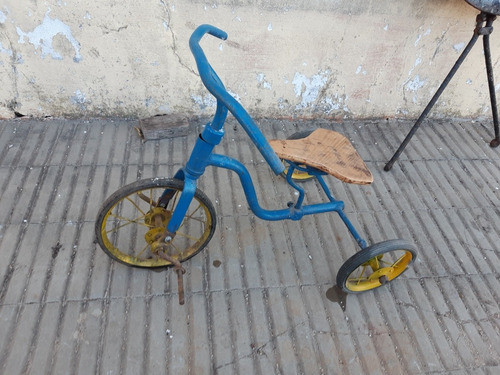 Juguete A Pedal Triciclo Azul N 10 0