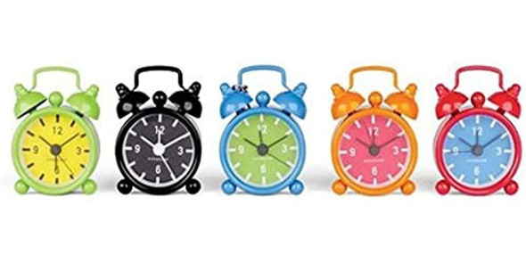 Kikkerland Mini Bell Alarm Clock Key Chain, 1 Ea 0