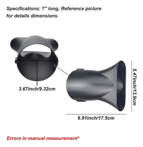 Boquilla Plana Para Soplador Eléctrico De Hojas Worx Turbine 1