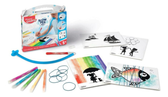 Set Artistico Maped Blow Pen Cuerdas Creativo 1