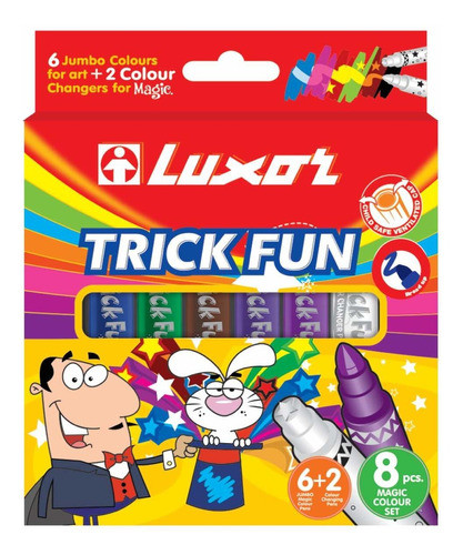 Marcador Luxor Trick Fun X 8 - Mosca 0