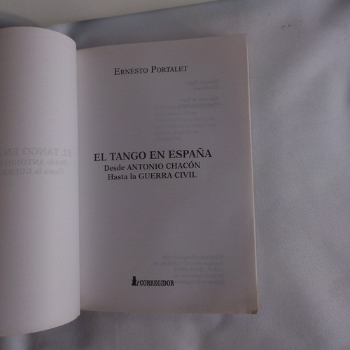 El Tango En España, Ernesto Portalet 1