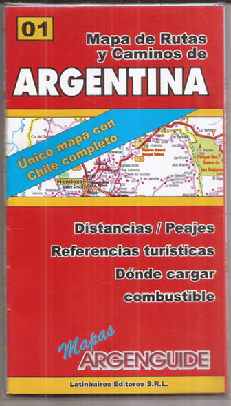 Mapa De La Republica Argentina Nuevo Rutas Y Caminos 0