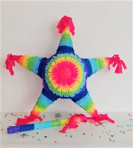 Piñata Estrella México Hermosa 80cm 1