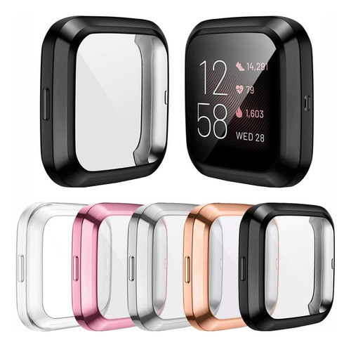 [paquete 5] Estuche Protector Pantalla Con Reloj Inteligente 0