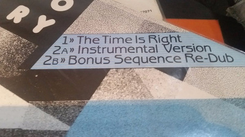 Axodry The Time Is Right Vinilo Maxi Excelente France 1986 1