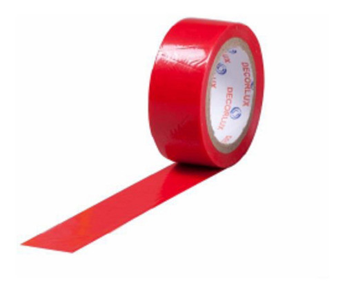 Fita Isolante Colorida Vermelho 20 Metros Decorlux 0