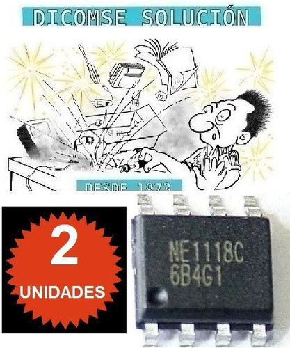 Circuito Integrado Ne1118c Ne1118 Sop8 X2 Unidades 0