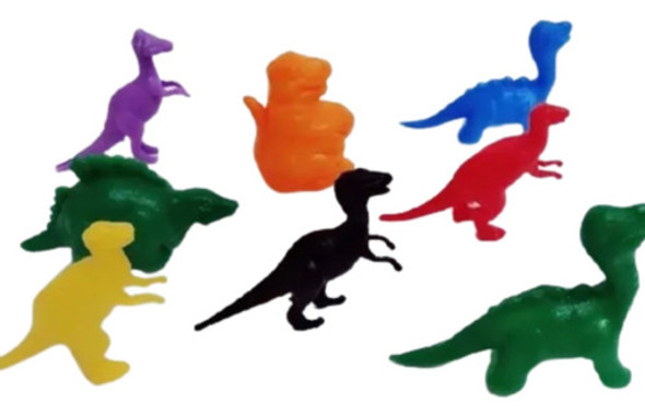 100 Dinossauros Colorido Plástico Mini Brinquedo Festa Ofert 1 100 Dinossauros Colorido Plástico Mini Brinquedo Festa Ofert 1
