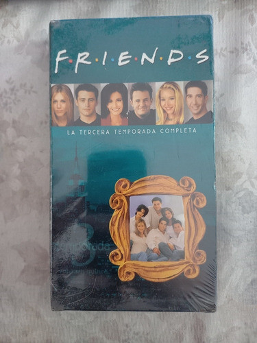 F.r.i.e.n.d.s 3ra Temporada (9-12) Vhs 0