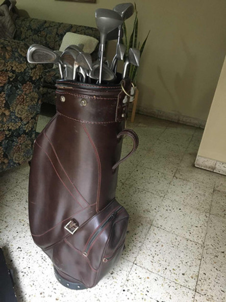 Bolsa Golf Vintage Impecable Mas 15 Palos 0