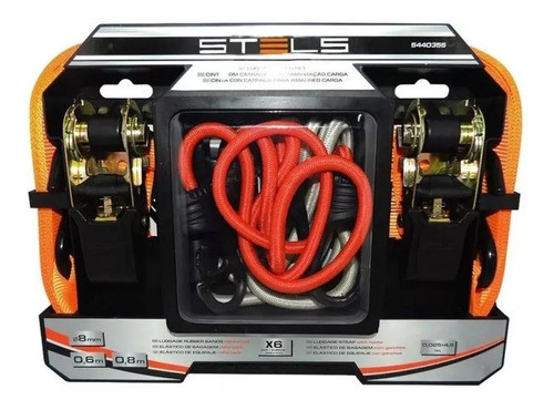 Cinta Catraca Amarração Carga Stels 8mm- Top 1