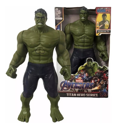 Muñeco Hulk 30 Cm Con Luz Y Sonido Importado Ltf Shop 0
