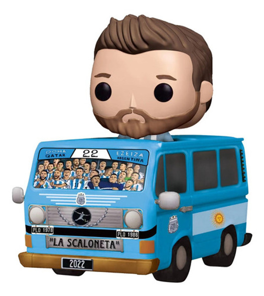 Micro La Scaloneta C/ Muñeco Messi Selecc Argentina Mundial 0 Micro La Scaloneta C/ Muñeco Messi Selecc Argentina Mundial 0
