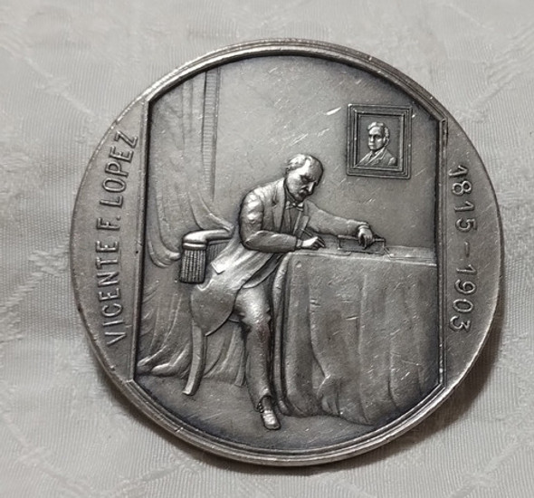 Medalla Vicente F. López 1815-1903 Museo Histórico Nacional 0 Medalla Vicente F. López 1815-1903 Museo Histórico Nacional 0
