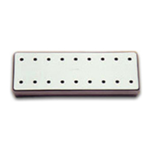 Esterilizador Perfurado Em Aço-inox 18x08x03cm 0