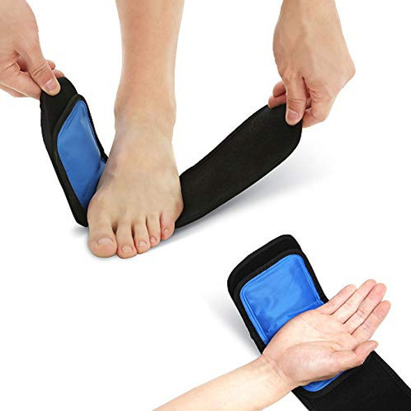 Cold - Hot Therapy Wrap, Paquete De Gel Reutilizable Para Al 0