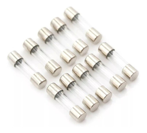 Fusible Rapido 10 Unidades Vidrio 1 Amper 250v 5mm X 19mm 1