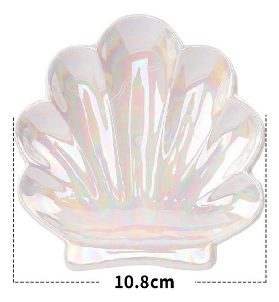 Prato De Jóias De Concha Pequena Chave Tigela Decorativa 1