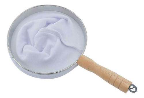 Coador De Flanela Para Café Cabo De Madeira Grande 0