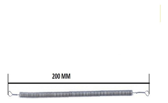 Resistencia Espiral  600 W Largo Total Aprox Con Terminales 1 Resistencia Espiral  600 W Largo Total Aprox Con Terminales 1