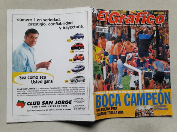 Revista El Gráfico Nº 4130 Suplemento Estrellas De Boca Nº 4 0