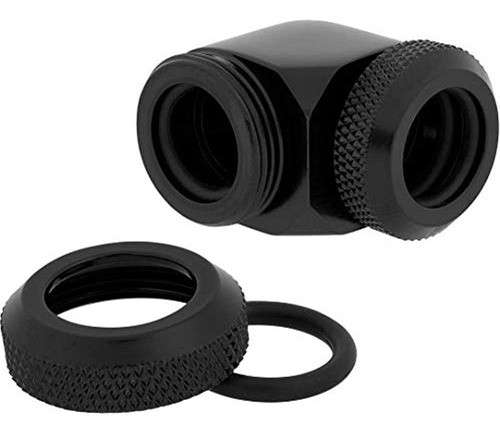 Paquete Doble De Racores Corsair Xf Hardline 90 ° 12 Mm Od, 1