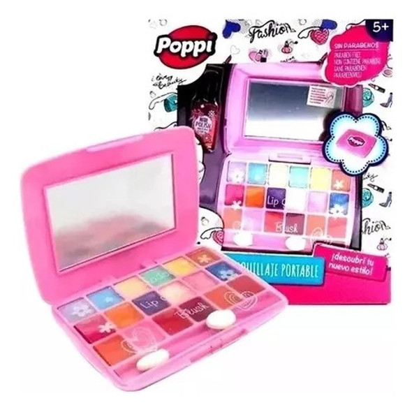 Set De Maquillaje Portable Make Up Poppi 5665 1 Set De Maquillaje Portable Make Up Poppi 5665 1