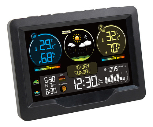 Relógio Meteorológico, Sensor Smart Up De 1 Cor (suporte Ext 1
