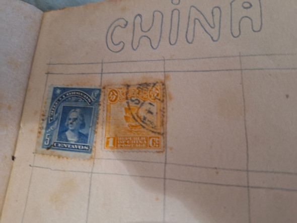 2 Selos Antigos Da China 0 2 Selos Antigos Da China 0