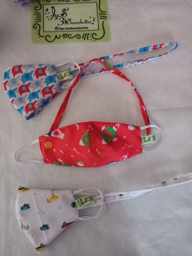 Tapabocas Con Cintas Sujetas Tapabocas 1