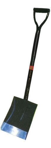 Pala Cuadrada Comun De Acero Con Cabo De Metal Código 13161 0